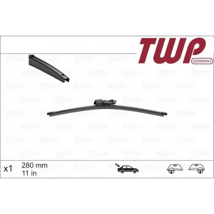 5K6955427A Silecek Süpürgesi Arka - Polo-Golf 6-Golf 7