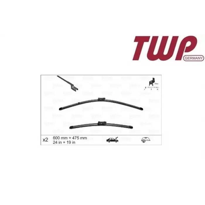 5L1998001 Silecek Süpürgesi SAĞ & SOL Set - Yetı 2010-2018