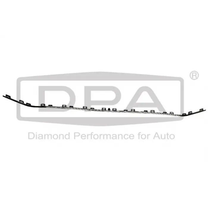 5NA853101 Tampon Orta Izgara Çıtası Krom - Tıguan 2016->