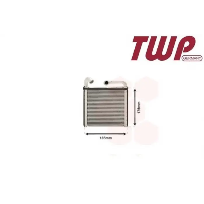 5Q0819031A Kalorifer Radyatörü - Arteon-Crafter-Passat-Troc-Golf-Leon-Ateca-Octavıa-Karoq-Kodiaq-Superb-A3-Q3