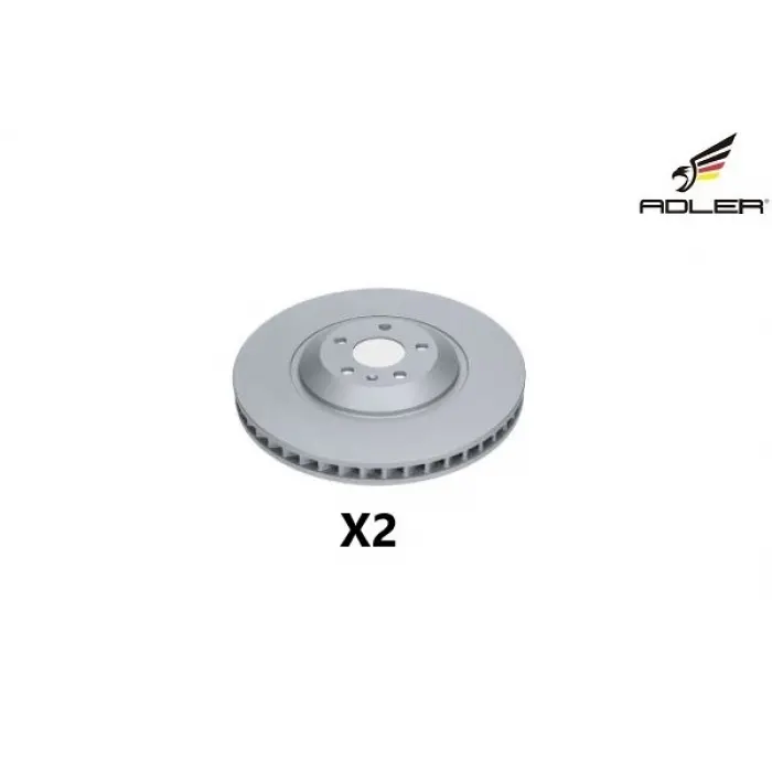 4M0615301AS Fren Diski Ön ( Takım 2 Adet Sol & Sağ ) - Audi A4-A5-A6-A7-A8-Q5-Q7-Q8