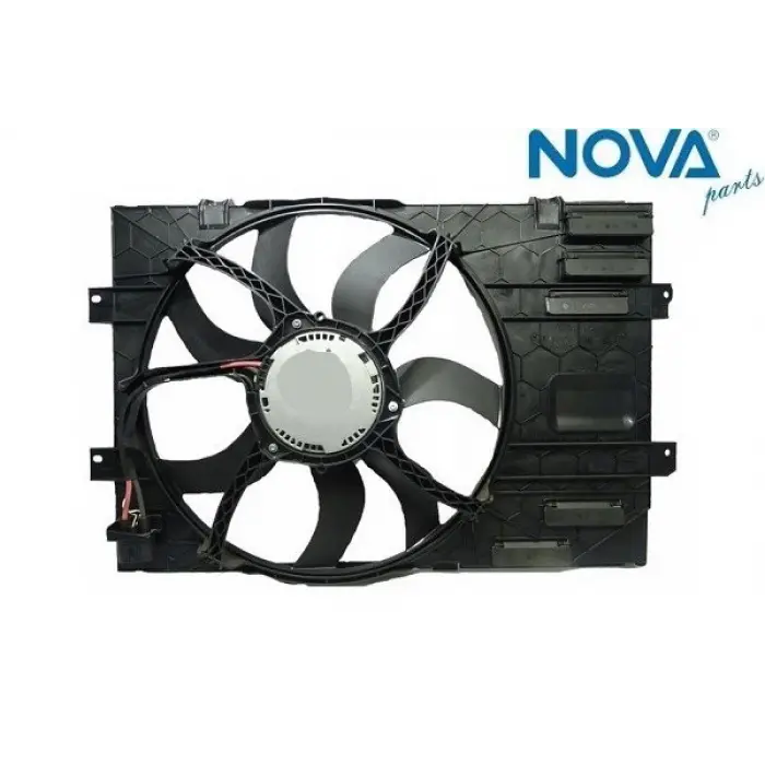 7E0121207C Fan Motoru & Çerçevesi Set - Transporter T7-2.0-Tdı-Caaa-Caab-Caac-Cfca-Cxga-Cxgb-Cxhb