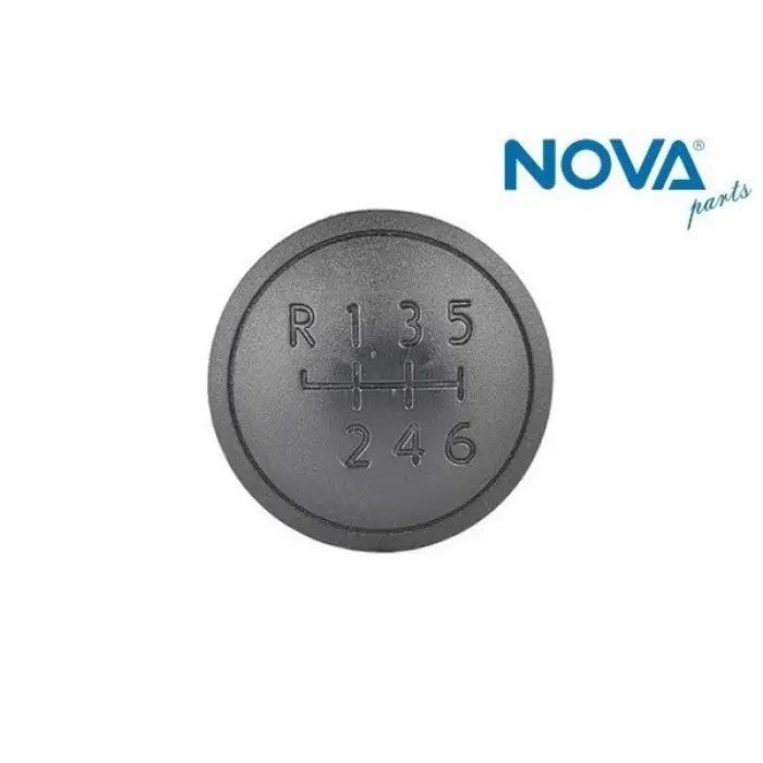 7H0711144C Vites Topuz Amblemi Siyah 6 İleri -Transporter T5-T6 2004-2015