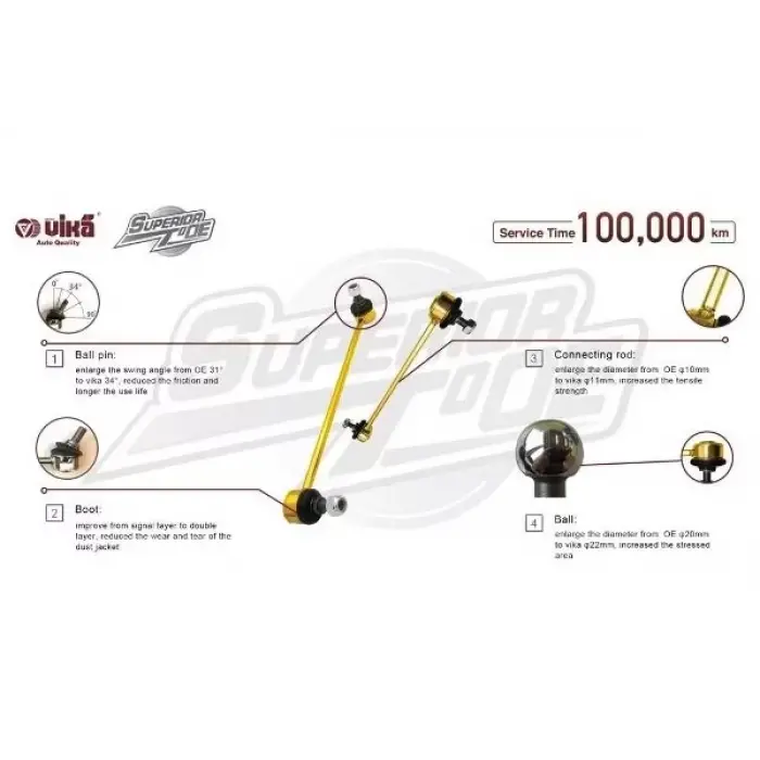 7H5411317DSTO Viraj Demir Askı Rotu Sto 100.000 Km Garantili - Transporter T5-T5.5-T6-T6.1