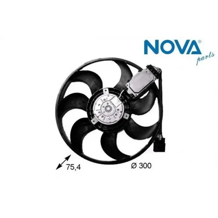 7L0959455F Fan Motoru & Modülü - Porsche-Cayenne-Touareg 2003-2010 - Q7 2007-2015 - 2.5 Lt.-3.0-Tdı-Bks-Bun-Bug-Casa-Cjgd-Clzb