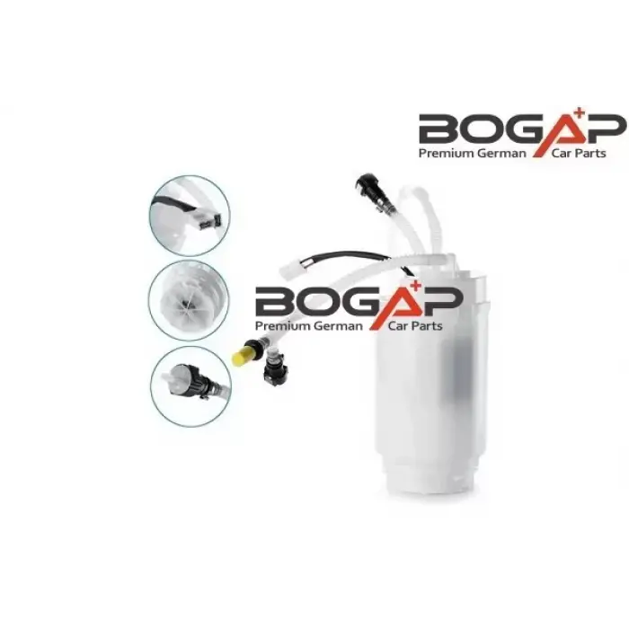 7L6919087F Yakıt Pompa Motoru SOL - Touareg 2006-2010 - 3.2 Lt.-4.2 Lt.-6.0-Azz-Bkj-Bmv-Bmx-Brj-Axq-Bjn-Cfra