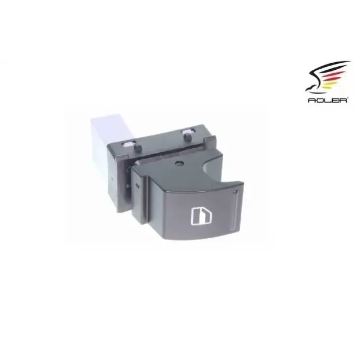 7L6959855B Cam Açma Anahtarı Tekli - Amarok-Alhambra-Altea-Caddy-Golf-Ibıza-Jetta-Leon- Passat-Polo-Tıguan-Toledo-Touran-Touareg