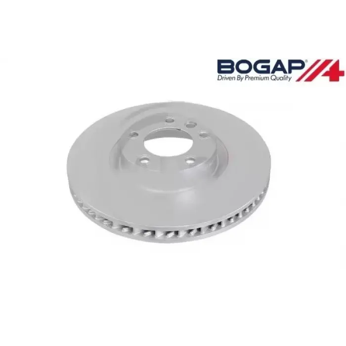 7P6615301KIT Fren Diski Ön SOL Takım 2 Adet Geomet Tip - Porsche-Cayenne-Touareg-Q7