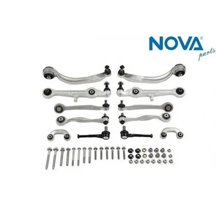 8E0498998S1 Salıncak Kiti 12 Parça İnce Kafa Gömük Burç - Audı A4-A4 Quattro 2001-2008