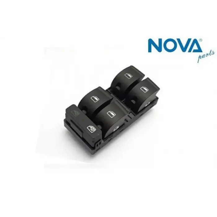 8E0959851B Cam Açma Anahtarı 4lü - Audı A4 2005-2008 - A4 Quattro 2005-2008 - Rs4 2006-2008