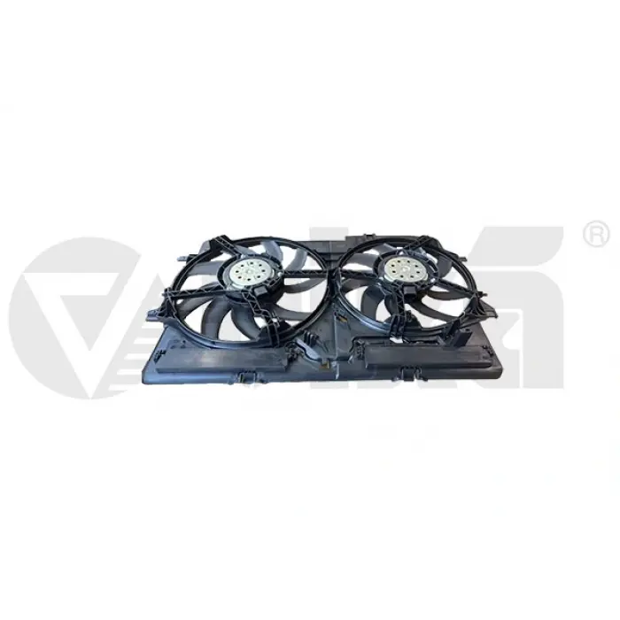 8K0121207A FAN MOTORU & DUAL ÇERÇEVE ( ÇİFLİ ) - A4-A5-A6-A7