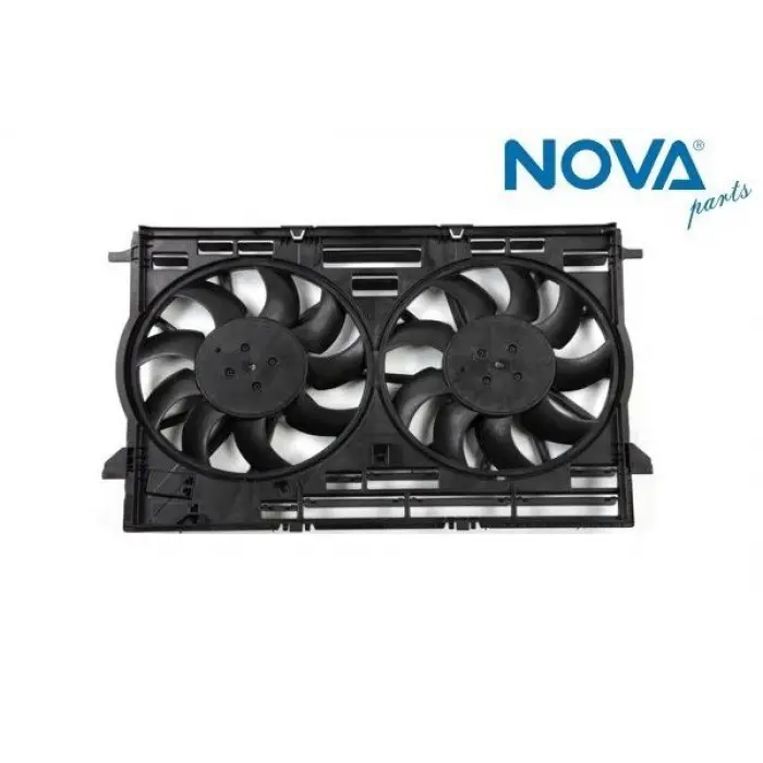 8W0121207A Fan Motoru & Dual Çerçeve - Audı A4-A5-A6-A7-Q8-Touareg