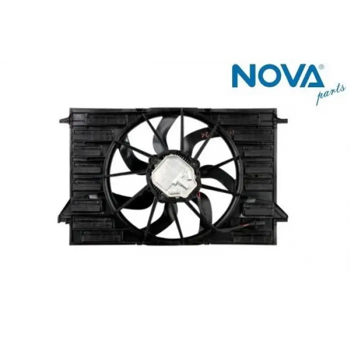 8W0121207B Fan Motoru & Dual Çerçeve - Audı A4-A5-A6-A7-Q7-Q8-Touareg-2.0-Tdı-Dfbp-Desa-Deta-Dfva