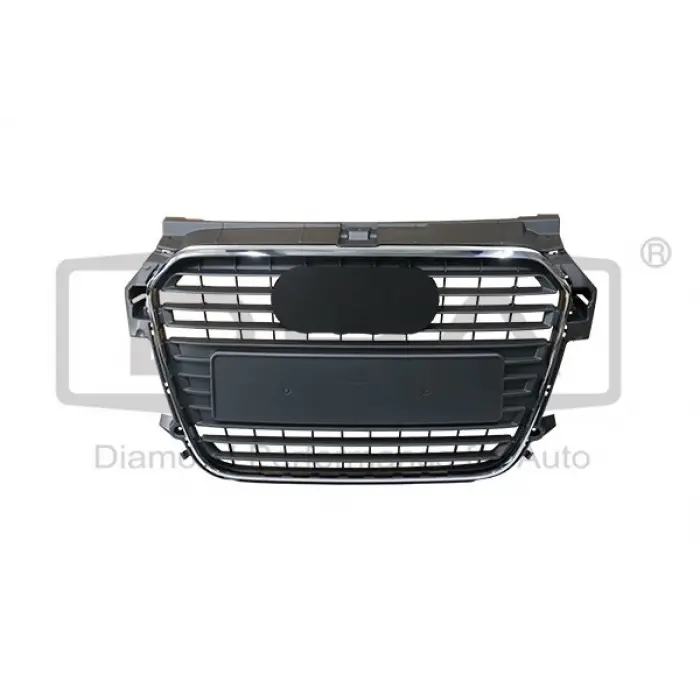 8X0853651A Panjur Ön Parlak Siyah Amblemsiz - Audı A1 2011-2014