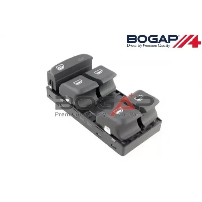 8X0959851 Cam Açma Anahtarı 4lü - Audı A1 2011-2014 - Q3 2012-2018