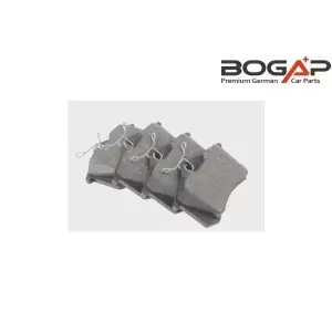 1H0698451G Fren Balatası Arka E-Mark - Golf-Jetta-Vento-Ibıza-Cordoba- Fabıa