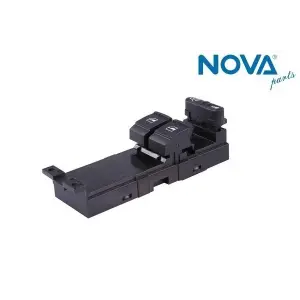 1J3959857B Cam Açma Anahtarı Ön 2li Kırmızı - Golf-4-Bora-Passat-Toledo-Leon