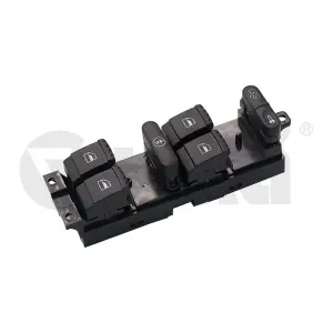 1J4959857D Cam Açma Anahtarı 4lü Kırmızı Işık - Bora-Golf 4-Passat