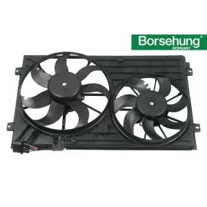 1TD121203A Fan Motorları & Dual Çerçeve 200W+150W - Caddy-Golf 5-Octavıa-Passat-Jetta-Toledo-Leon-A3