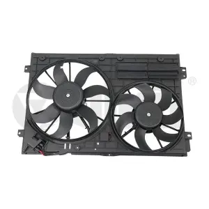 1TD121203B Fan Motorları & Dual Çerçeve 300W+200W Otomatik - Caddy-Golf 5-Octavıa-Passat-Jetta-Toledo-Leon-A3