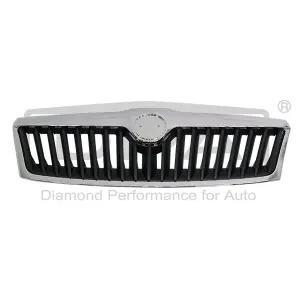 1Z0853661A668A Panjur Ön Komple Krom Çıtalı - Octavıa 2009-2013 -Facelıft-