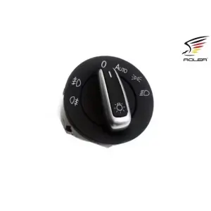 3C8941431A Far Anahtarı Sisli Auto Krom - Caddy-Eos-Golf-Jetta-Passat-Touran
