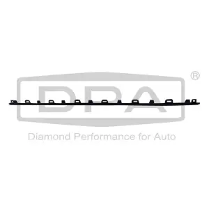 3V0853551 Tampon Orta Izgara Çıtası Siyah - Superb 2015->