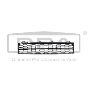 3V0853677- Tampon Izgarası Orta Mat Siyah Çıtalı - Superb 2015->