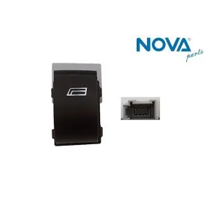 4B0959855A Cam Açma Anahtarı Tekli - Audı A3-A6 2001-2005