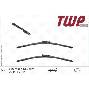 4F1998002 Silecek Süpürgesi SAĞ & SOL Set - Audı A6-A6Q 2005-2011 - Rs6 2008-2011