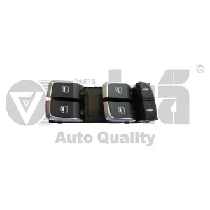 4G0959851 Cam Açma Anahtarı 4lü Krom - Audı A6 20011-2018 - A6 Allroad 2013-2018 - A6 Quattro 2011-2018 - A7 2011-2018 - Q3-2012-2018