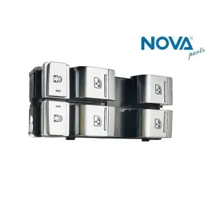 4K0959851C Cam Açma Anahtarı 4lü Krom - Audı A6-A7 2019->