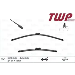 5C7955425A426A Silecek Süpürgesi Set - Jetta 2011-2015