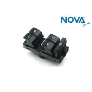 5E0959857A Cam Açma Anahtarı 4lü Krom - Octavıa 2013-> - Fabıa 2015->