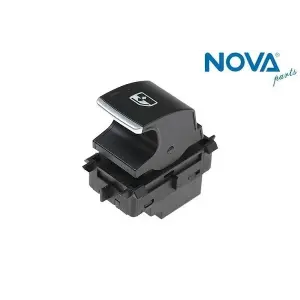 5G0959855H Cam Açma Anahtarı Tekli Krom - Golf-7-Arteon-Passat-Touran-Troc-Crafter