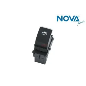 5G0959855L Cam Açma Anahtarı Tekli Krom - Golf-7-Arteon-Passat-Touran