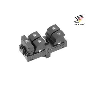 5G0959857C Cam Açma Anahtarı 4lü Krom 10 Fiş - Golf 7-Arteon-Passat-Touran