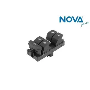 5G0959857C Cam Açma Anahtarı 4lü Krom 10 Fiş - Golf 7-Arteon-Passat-Touran