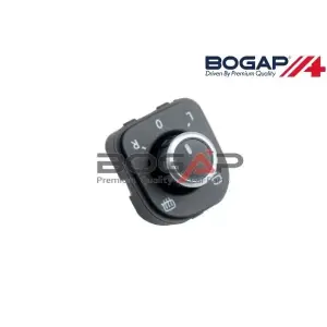 5K0959565 Ayna Kumanda Anahtarı Katlanır Krom - Altea-Eos-Golf-Passat-Passat Cc-Sharan-Tıguan