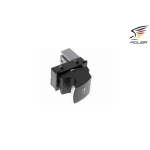 5K0959855 Cam Açma Anahtarı Tekli Krom - Golf-Jetta-Passat-Passat Cc-Polo-Caddy-Tıguan