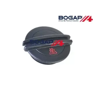 5Q0121321 Radyatör Yedek Su Depo Kapağı Siyah - Up-Golf-Cıtıgo-Octavıa-Karoq-Kodıaq-Rapıd-Superb-Yetı-Leon-Mı-A3-A1-Q2-Q3-Q7