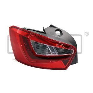 6J4945095L Stop Lambası SOL Led Siyah Plastik 5 Fişli - Ibıza 2013-2017