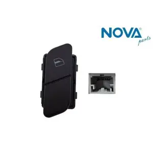 6Q0959855 Cam Açma Anahtarı Arka SOL - Polo Hb 2002-2009