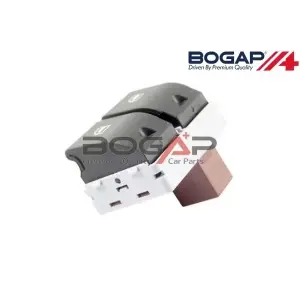 6Q0959858A Cam Açma Anahtarı Arka Camlar 2li - Polo Hb 2002-2009 - Ibıza 2002-2009 - Cordoba 2003-2009