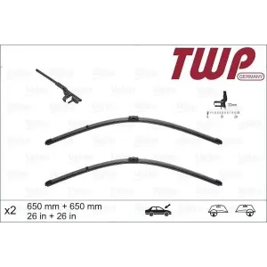 7L6955425A Silecek Süpürgesi Set 2007-2010 - Touareg