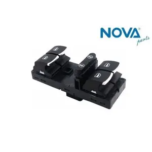 7P6959857 Cam Açma Anahtarı 4lü Krom - Touareg 2011-2014 - Sharan-Alhambra 2011-2016-Touran 2011-2015