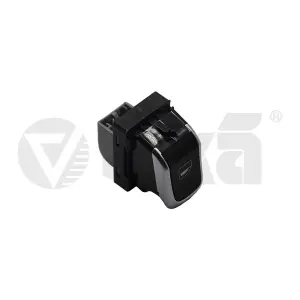 8K0959855B Cam Açma Anahtarı Tekli Krom - Audı A6-A7-A8-A4 2013-2015 - A5 2012-2016 - Q5 2013-2017 - Rs4-Rs5