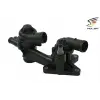 03C121111AE Termostat Yuvası Komple 83C-98C - Cordoba Fabia-Ibiza-Jetta-Polo-Rapid-Roomster-Toledo-1.4 Lt.-1.6 Lt.-Bud-Bts-Clra-Cfna