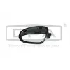 1K0857537 Ayna Kapağı SOL Dış Dikiz - Golf 5-Jetta-Passat