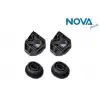 1K0121367C Radyatör Takozu Üst - Golf-Jetta-Passat-Caddy-A3-Octavia-Toledo